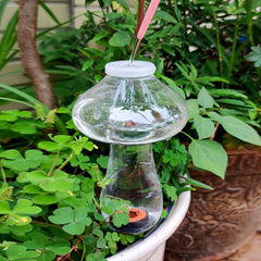 4pcs 300ML Self Watering Planter Insert Mushroom Shaped Automatic Plant Waterer