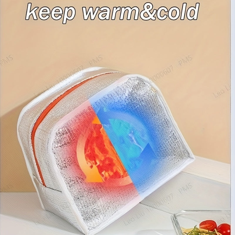 Game Print Insulated Lunch Bag Thermal Cooler Tote Work School Durable Polyester