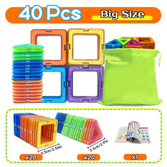 Magnetic Blocks Constructor Set Toys For Boys