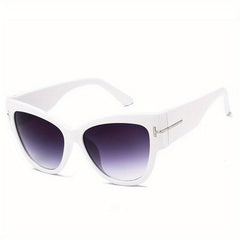 Oversized Cat Eye Sunglasses Women Gradient Lens Outing Fishing Sports Sunshade