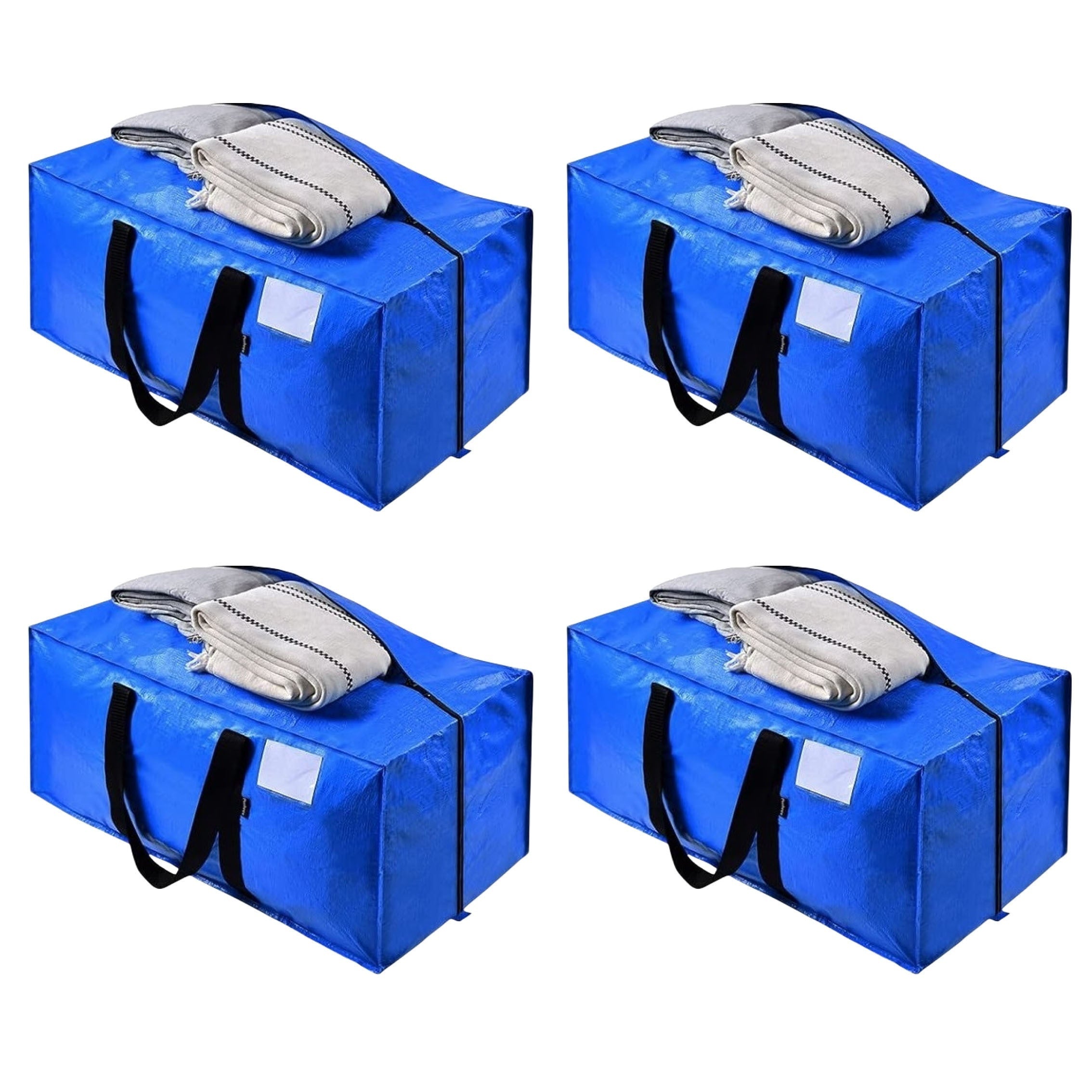 3pcs Extra Large Moving Bags - Heavy Duty Storage Container
