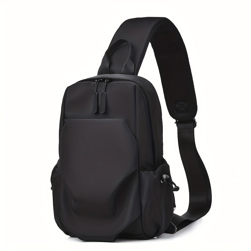 Men's Nylon Crossbody Bag Multifunctional Shoulder Bag