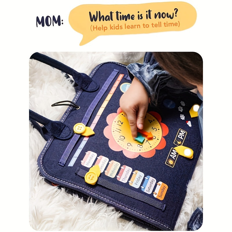 Montessori Clothes Bag Teaching Aids Store Children's Educational Toys