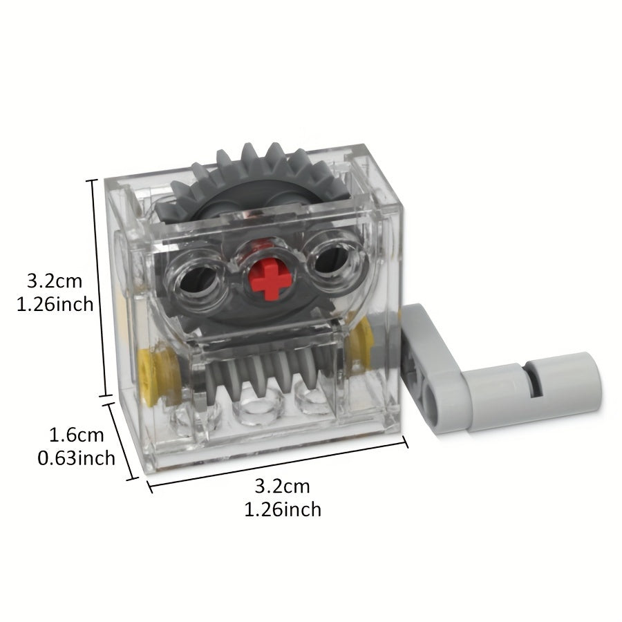 ABS Gear Box Set 18pcs Building Blocks Accessories for 3648 4716 33299