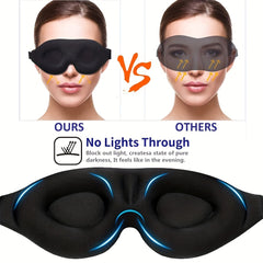 3D Eye Mask Night Sleeping Zero Pressure Eye Cover