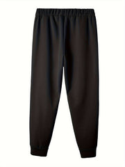 Women's Plus Size Leopard Letter Print Joggers