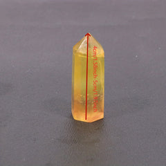Small Yellow Fluorite Tower Natural Gemstone Lucky Gift Polished Point