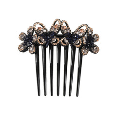 Crystal Butterfly Hair Clips Flower Rhinestone Hair Comb Wedding Hair Accessorie