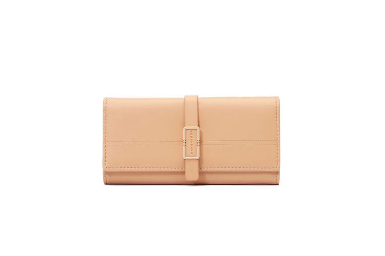 Fashionable Small Fresh Women's Wallet, Large Capacity Handbag PU Wallet