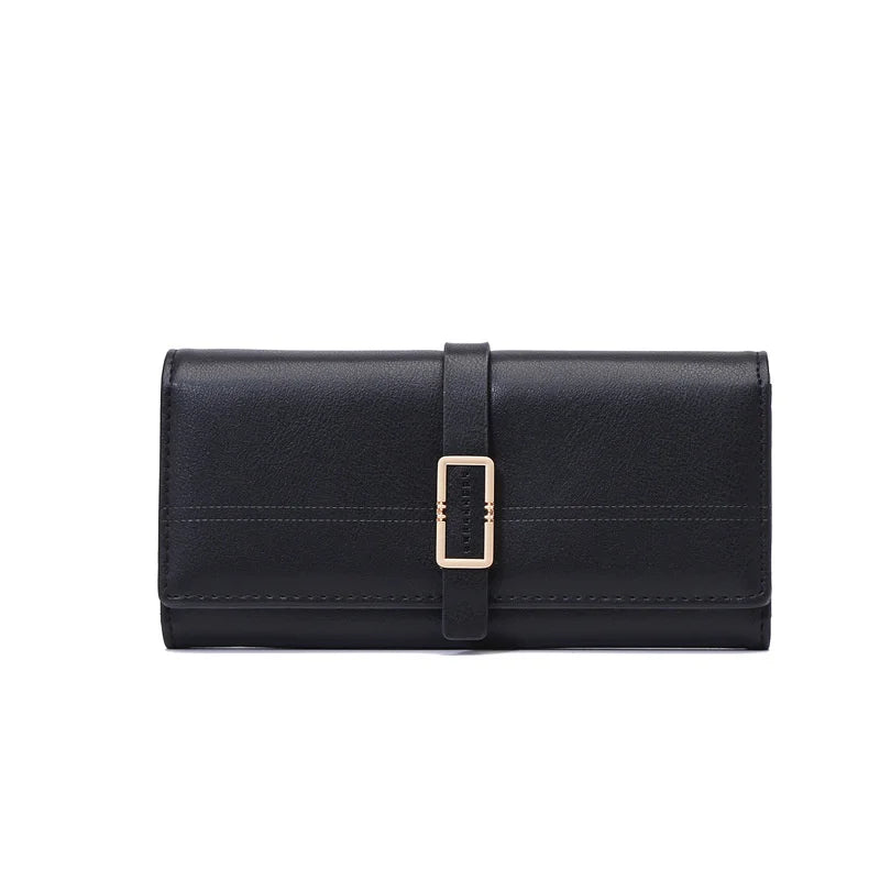 Fashionable Small Fresh Women's Wallet, Large Capacity Handbag PU Wallet