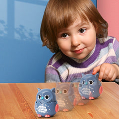 Cartoon Owl Press and Go Toy for 2-Year-Old Boys