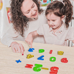 60pcs Colorful Numbers Set Educational Toy for Learning and Classroom