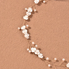 Pearl Flower Headband Bridal Wedding Hair Accessories