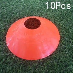 10pcs Football Training Marker Soccer Ball Training Disc Marker Cone