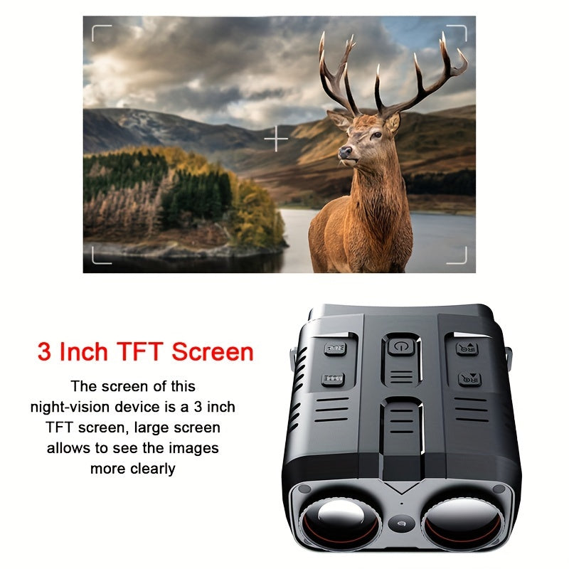 Night Vision Device 3W 850nm Infrared Light 128GB TF Card