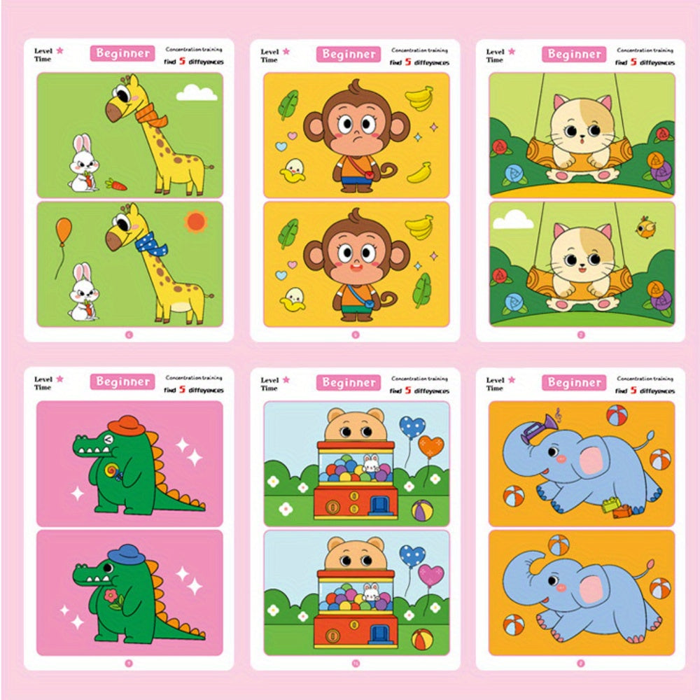 Find the Difference Concentration Training Game Box