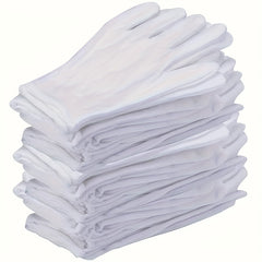 5 Pairs Soft Stretchable Lining Gloves for Household Cleaning and Jewelry Work