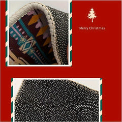 Christmas Element Welcome Doormat Dirt Resistant Anti-slip Floor Rug
