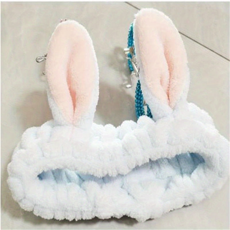 3D Rabbit Ear Headband Soft Headbands for Skincare Spa Shower