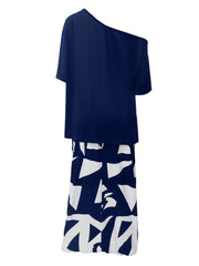  Casual Outfits: Women's Plus Two Piece Set
