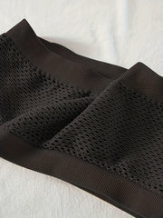 4pcs Strapless Bandeau Bras Hollow Out Stretch Everyday Bra