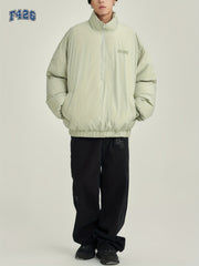 Men's Casual Softshell Jacket Stand Collar Pullover Coat for Fall Winter