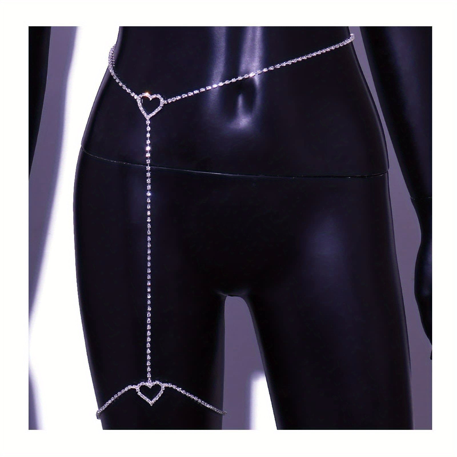 Blingbling Leg Chain Sexy Body Chain Jewelry
