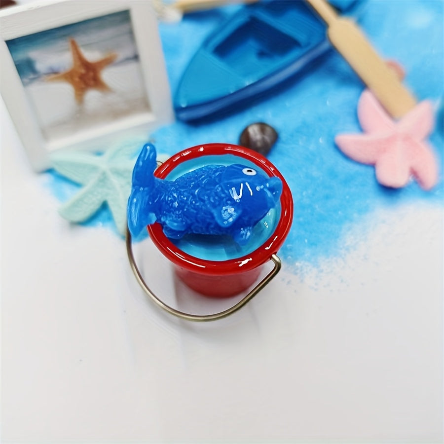 Mini Beach Scene Models for Dollhouses DIY Home Decor