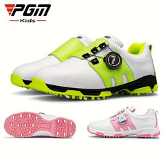 Kids Waterproof Golf Shoes with Rotary Buckle