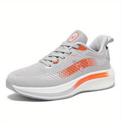 Men's Striped Lace up Running Shoes