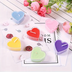 10pcs Heart Candles Romantic Wedding Dinner Outdoor Lighting