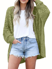 Boho Crochet Knit Cardigan Summer Sweater Beach Wear
