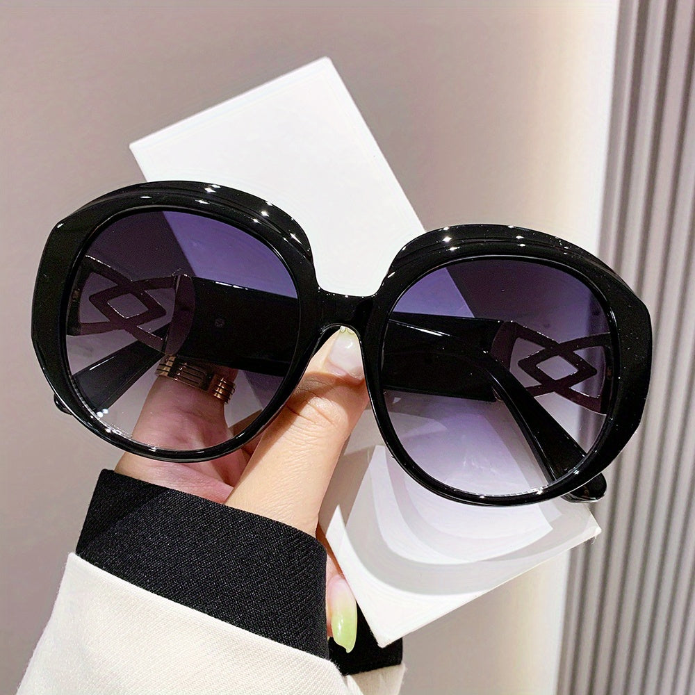 Y2K Oversized Oval Sunglasses Women Jelly Sun Shades UV400