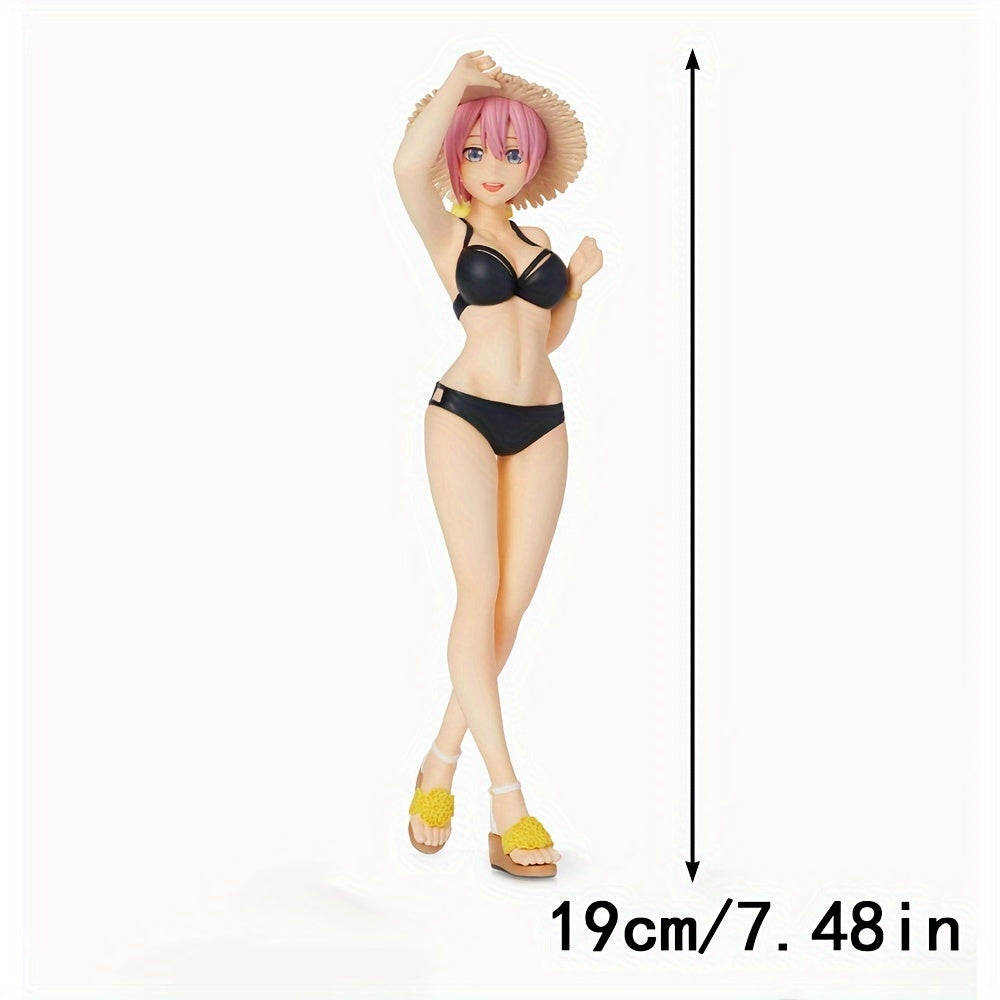Pink Princess Anime Action Figure Swimsuit Halloween Christmas Decoration