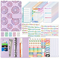 82pcs A6 Budget Binder Budget Book Week Month Planner Loose leaf Notepad