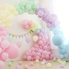 143pcs Ice Cream Macaron Balloon Garland Kit Wedding Birthday Party Decor