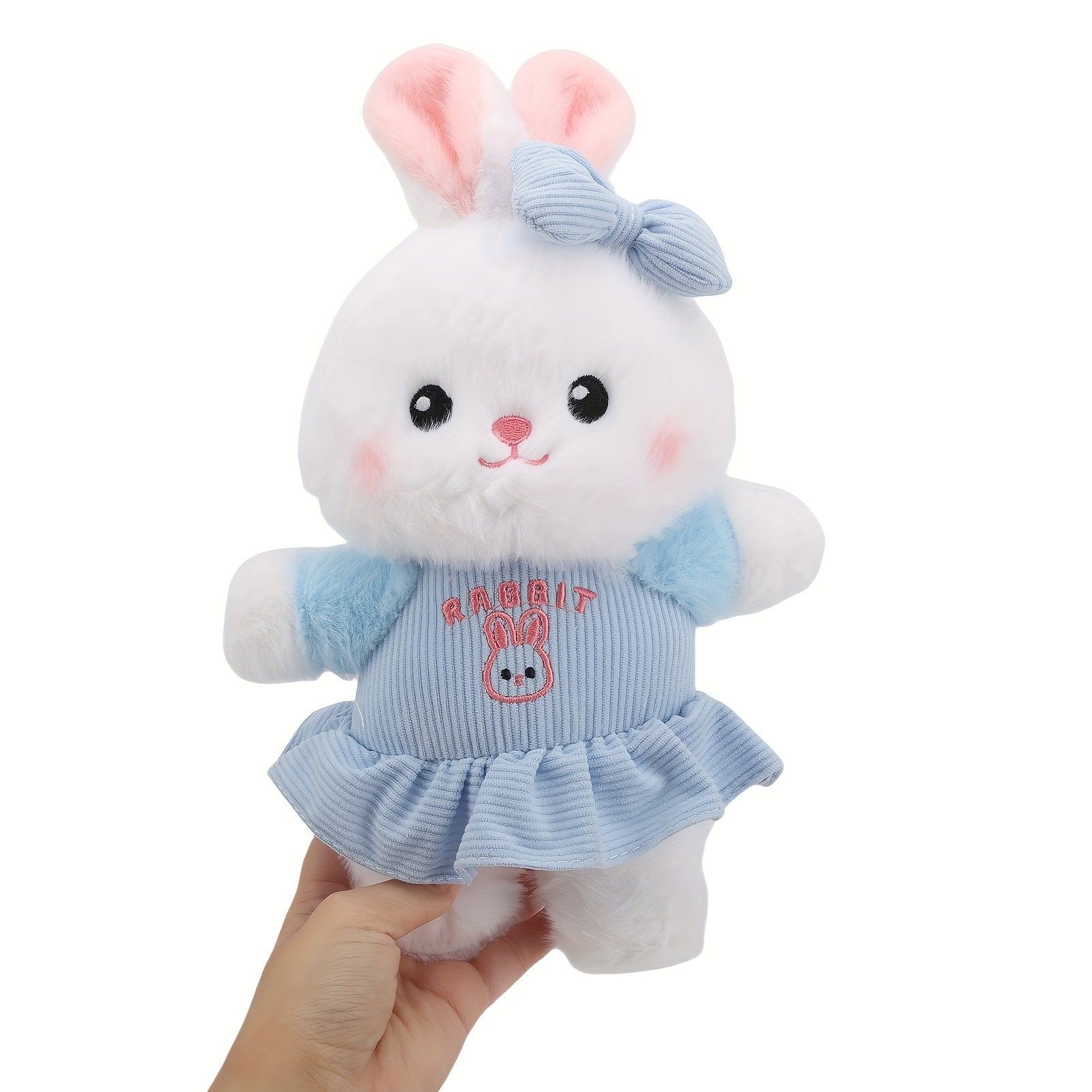 Colorful Rabbit Doll Bunny Plush Rabbit Doll Toy - Birthday Gift Christmas Gift
