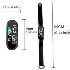 LED Touch Control Sports Electronic Watch