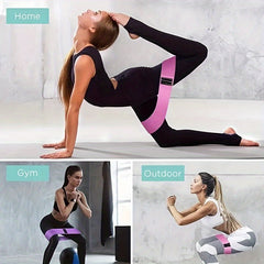 Colorful Elastic Resistance Band for Body Shaping Yoga Fitness