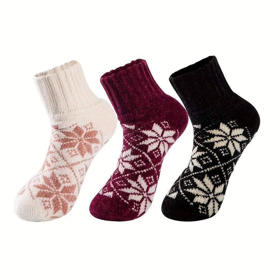 Geometric Print Mid Tube Socks Women's Stockings