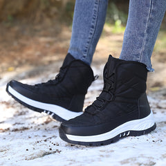 Women's Warm Snow Boots Non slip Platform High Tube Boots