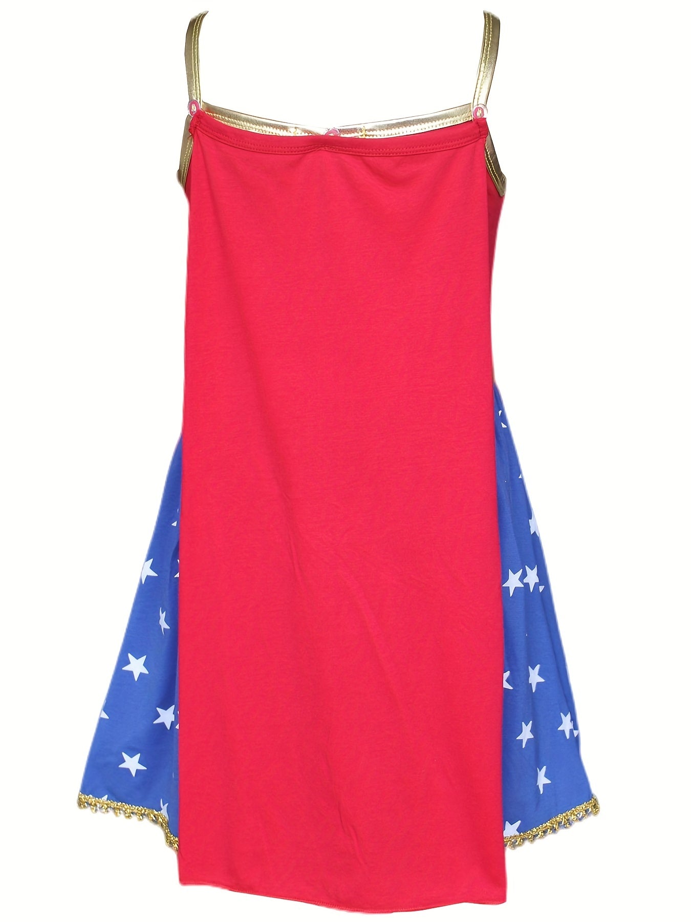 Girls Wonder Women Dress Cotton Clothes Summer Toddler Kids Party Tutu Dresses