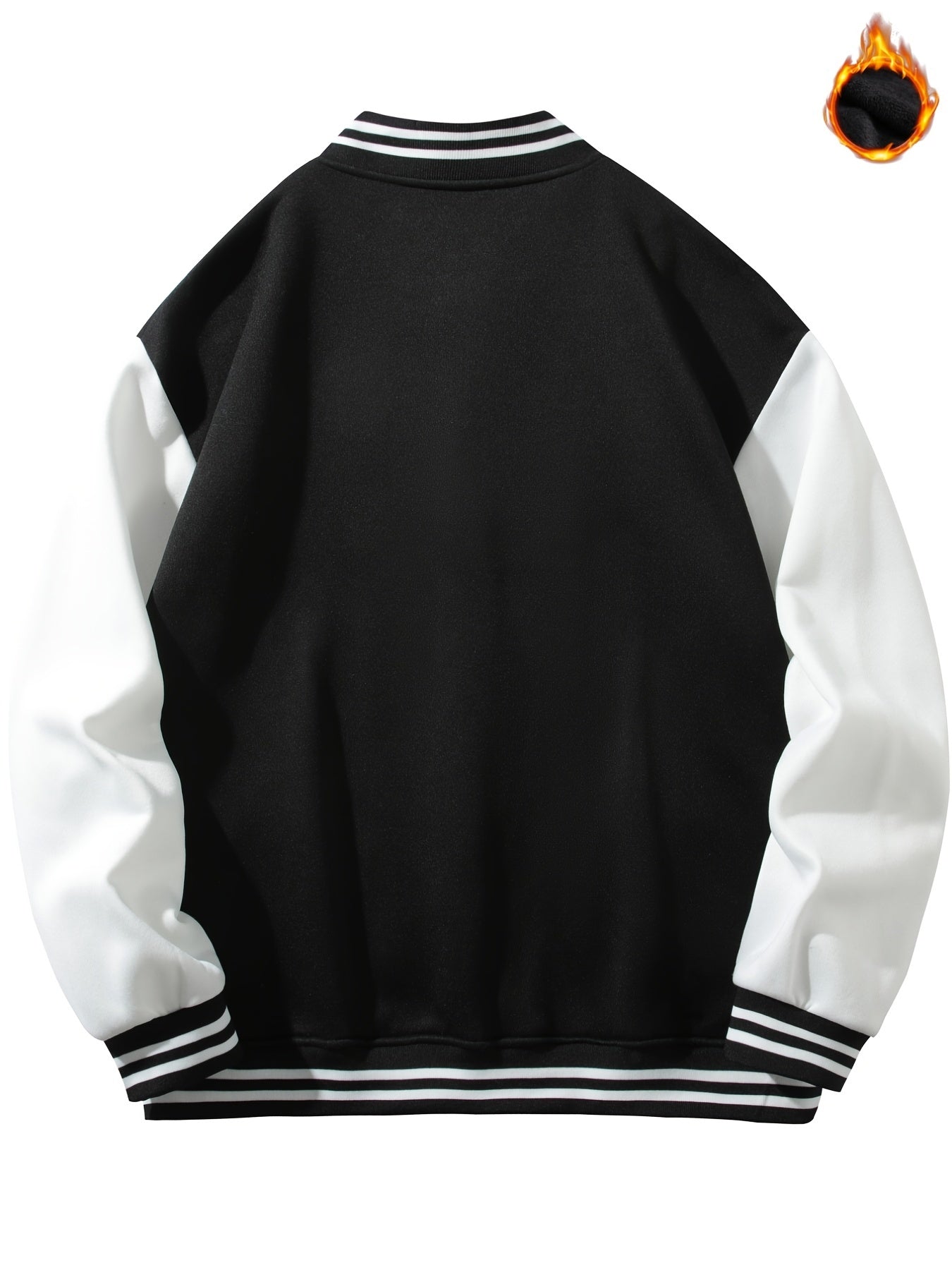 Men's Casual Baseball Jacket K & O Print