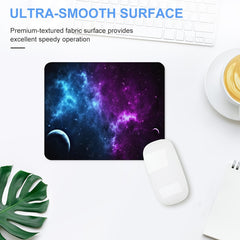 Purple Galaxy Mouse Pad Personalized - Non Slip Rubber Mousepad