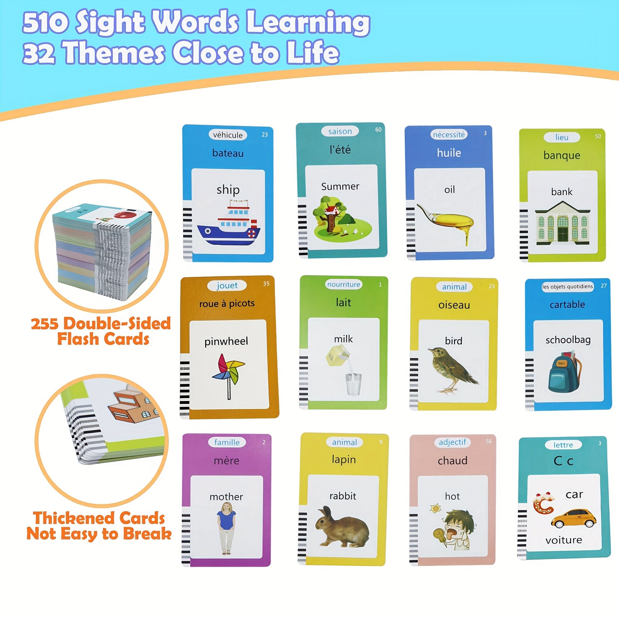 Mayaphilos Bilingual Talking Flash Cards for Kids