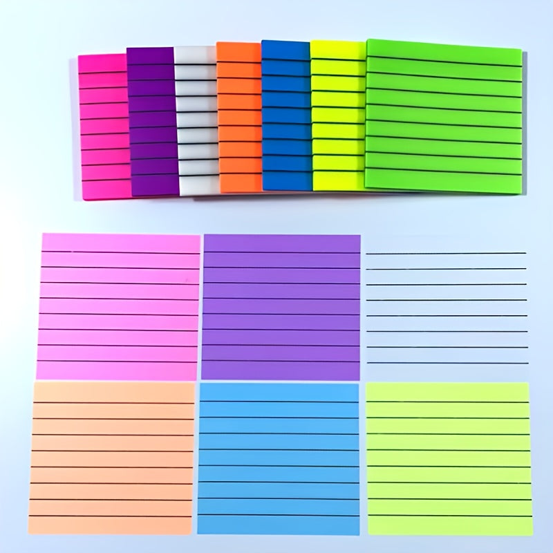 2pcs Assorted Varieties Lined PET Sticky Notes