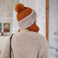 Women Slouchy Fleece Beanie Hat Winter Balaclav