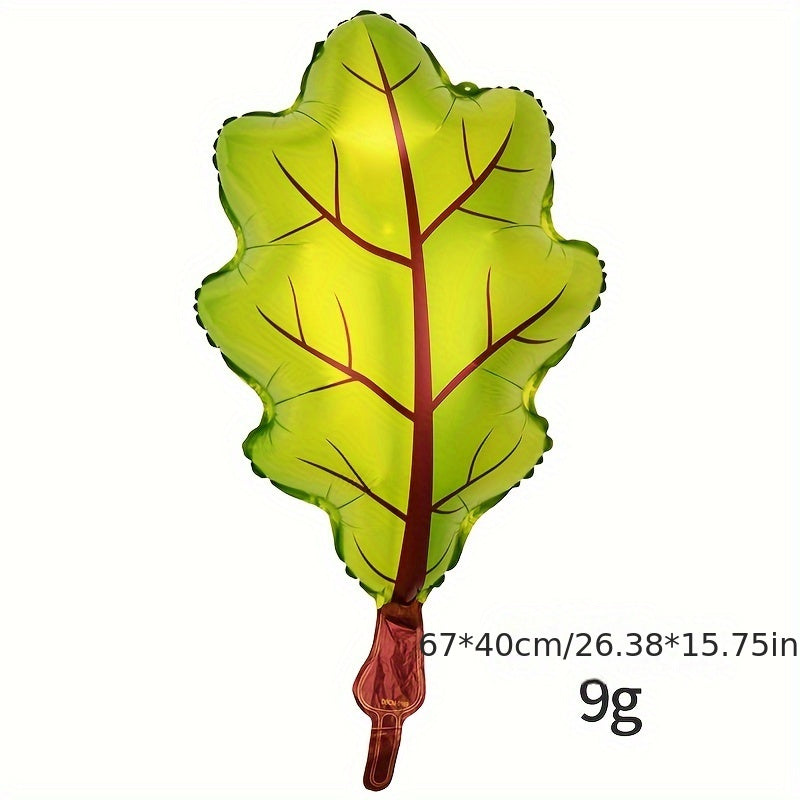 Thanksgiving Decoration Autumn Leaf Aluminum Balloon Set