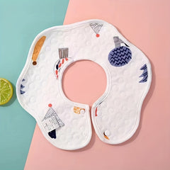 Soft Cotton Baby Feeding Bib