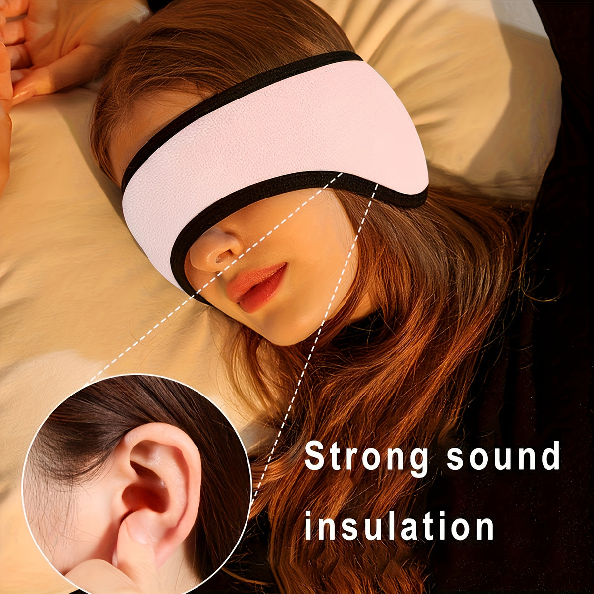 2 Pack Winter Fleece Ear Warmer Headband with Scarf Neck Gaiter